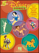 Disney Songs piano sheet music cover